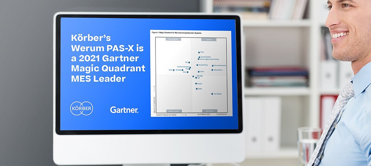Körber’s Werum PASX named a Leader in the Gartner Magic Quadrant for