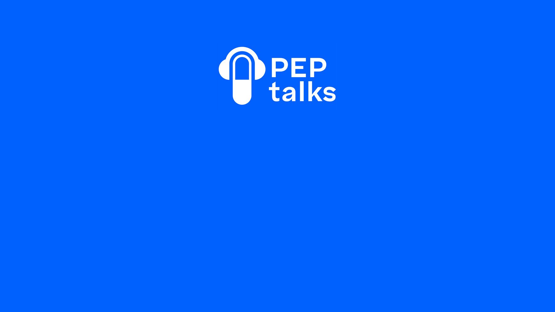 Willkommen bei unserem Podcast PEP talks