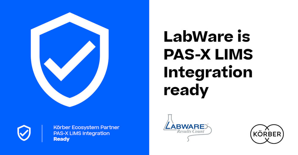 Körber and LabWare lead the way with seamless MESLIMS integration in